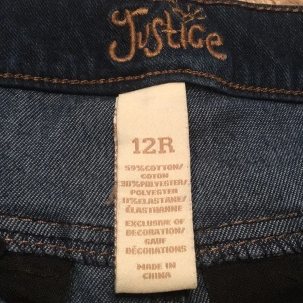 JUSTICE Girls Denim Shorts - sz 12R